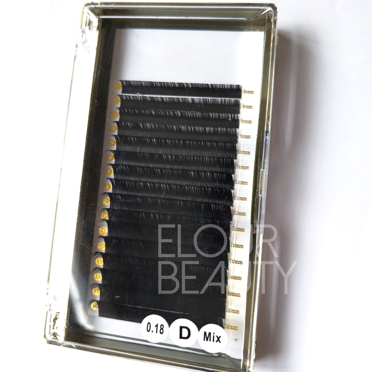 Best silk mink eyelash extensions individual lashes wholesale ED79